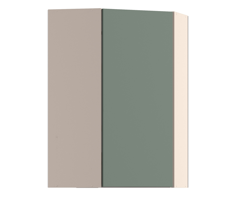 Белла, Белла шкаф навесной угловой 1 дв 60х93 см