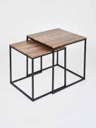 Комплект из двух квадратных журнальных столиков М002.0А52