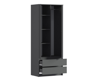 Шкаф 2 дверный с ящиками Леон СБ-3362