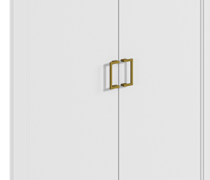 Комплект дверей Ассоль СБ-3438 МДФ Белый