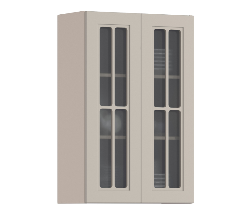 MODERN, MODERN шкаф навесной со стеклом 2 дв 60х93 см