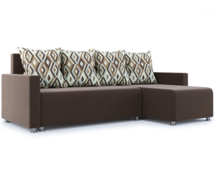 Угловой диван-кровать Челси, велюр