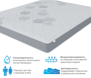 Столлайн / Матрас Корсика-Эффект 1600х2000