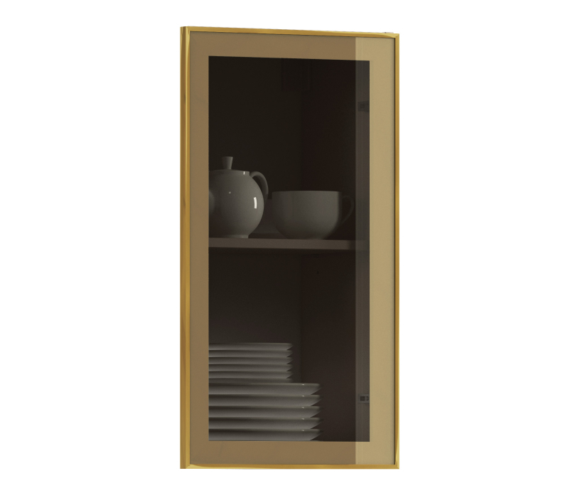 Фасады, Регина ФВА-40 витрина Золото кварцевыйстекло Бронза АРИСТО