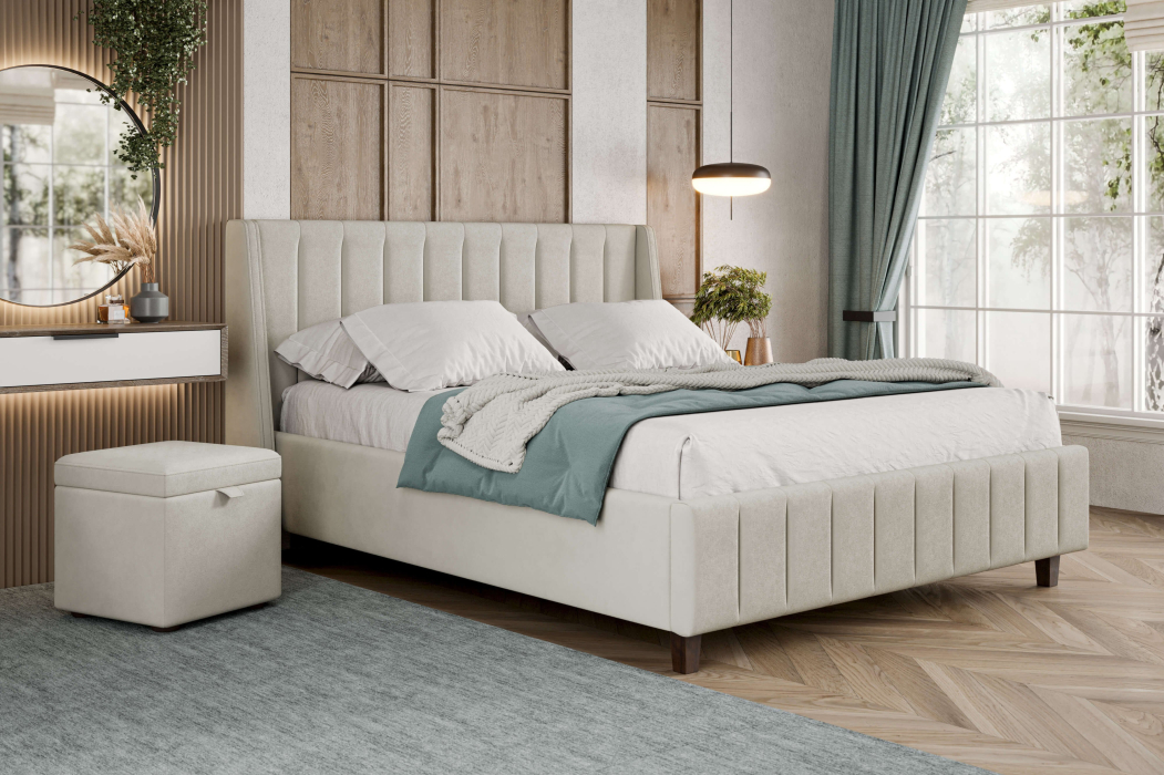 Мягкая кровать, Кровать Милана 1600