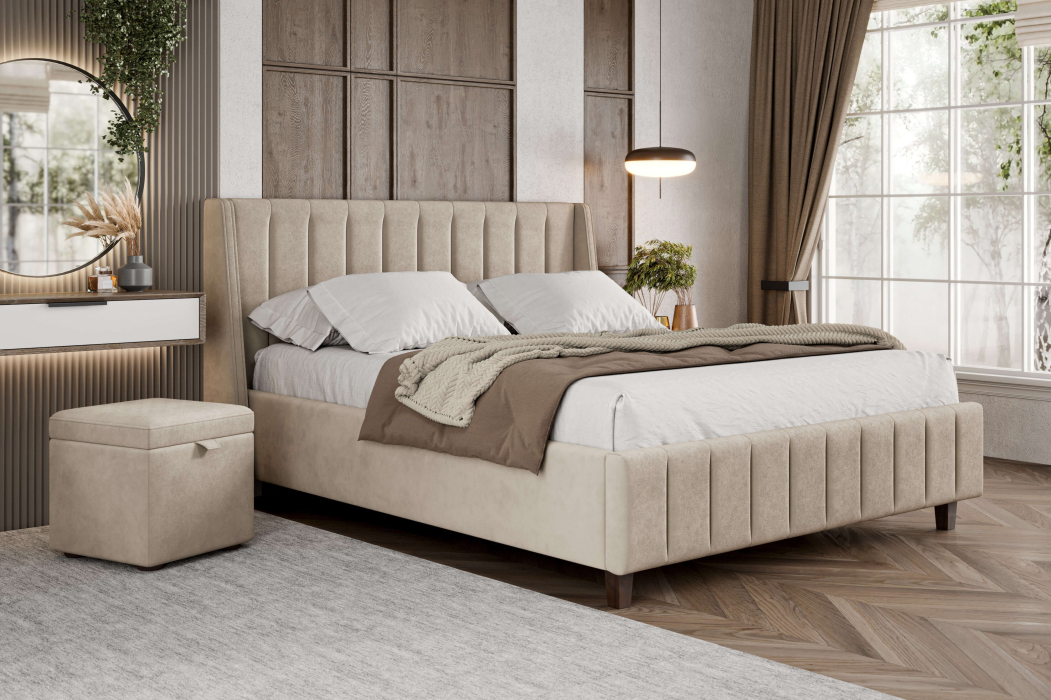 Мягкая кровать, Кровать Милана 1800