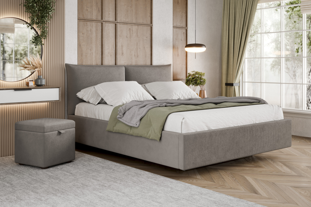 Мягкая кровать, Кровать Премьера 1400 с подъёмным механизмом