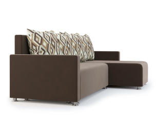 Угловой диван-кровать Челси, велюр