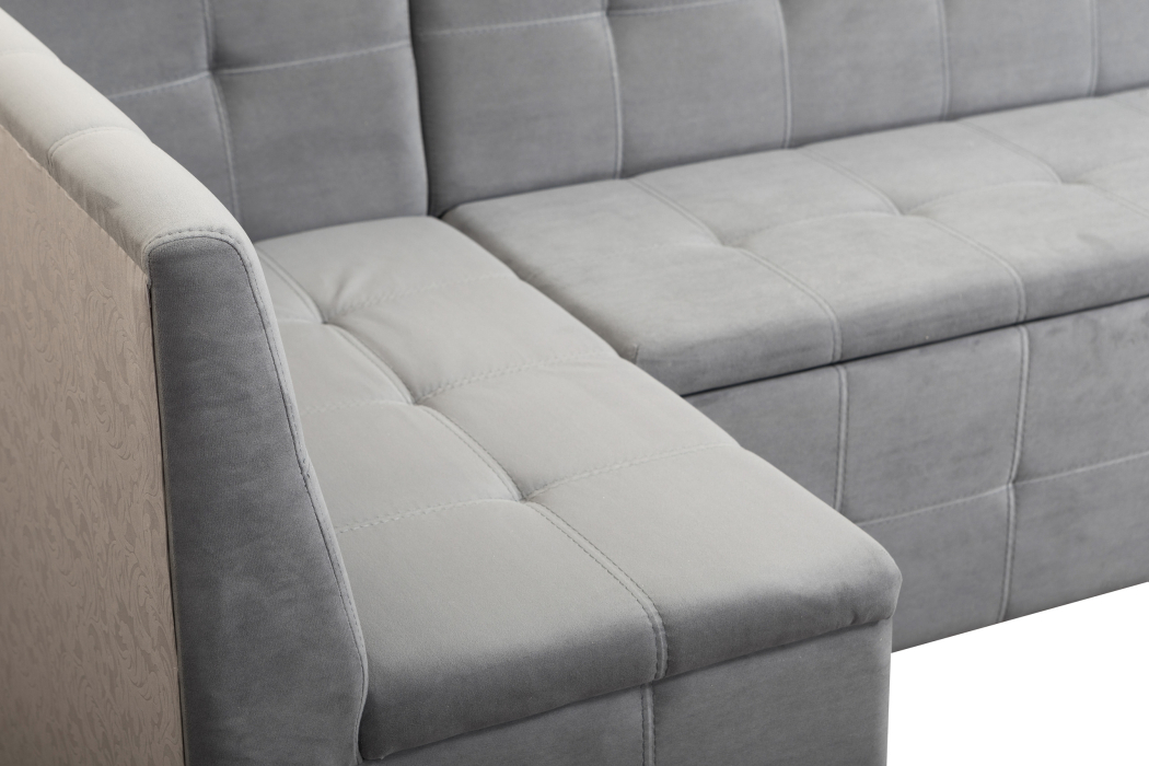 Кухонные уголки, Кухонный угол Джой, левый, велюр