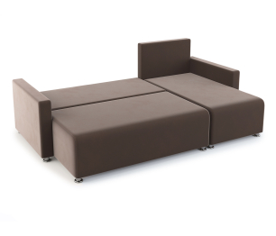 Угловой диван-кровать Челси, велюр
