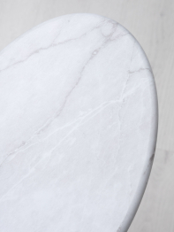 Приставной журнальный столик в стиле лофт круглый М015.6Д70