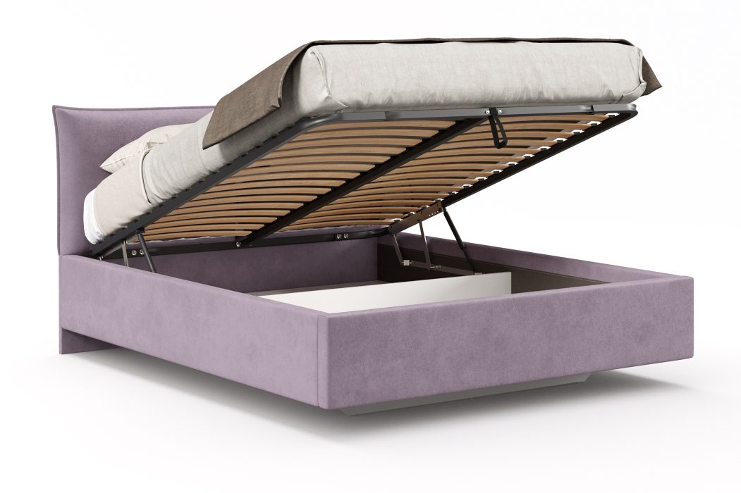Мягкая кровать, Кровать Премьера 1600 с подъёмным механизмом