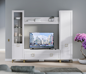 Ассоль белая Мебель для гостиной