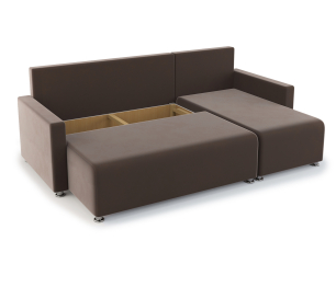 Угловой диван-кровать Челси, велюр