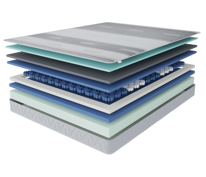 1600 x 2000, Матрас Корсика-Эффект в чехле Magnetic в скрутке 1600х2000